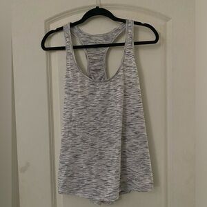 Lululemon Long Distance Heathered Gray Tank Top Size 8